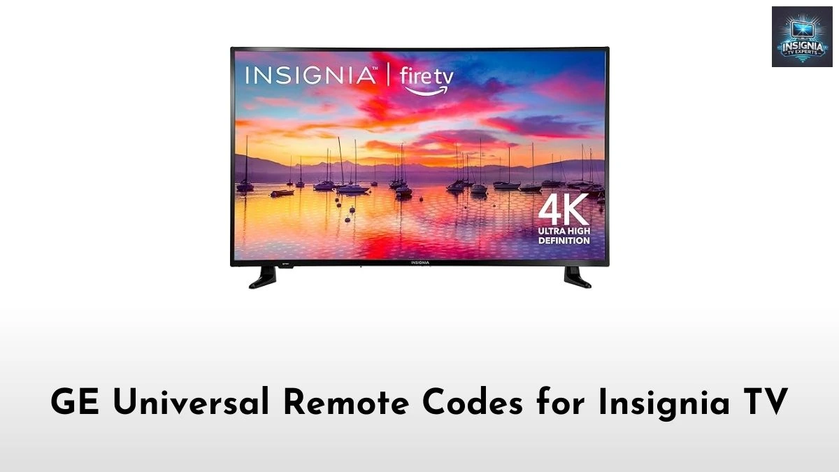 GE Universal Remote Codes for Insignia TV